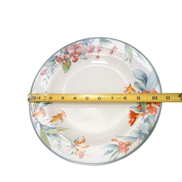 Christopher Stuart Portico 10.5 Dinner Plate Y0244 Replacement Honeysuckle FLORA - Picture 2 of 8